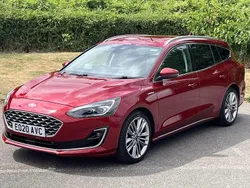 Red Used 2020 Ford Focus Vignale Estate | £15,500 (Fair price)