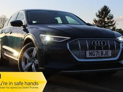 Blue Used 2021 Audi e-tron Design SUV | £15,690 (A bit pricey)