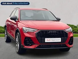 Red Used 2025 Audi Q3 Black Edition SUV | £37,002 (Fair price)