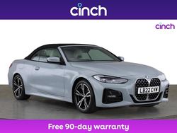 Grey Used 2022 BMW 420 M Sport Cabriolet | £31,449 (Fair price)