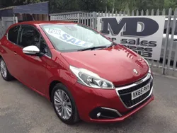 Red Used 2015 Peugeot 208 Allure Hatchback | £3,650 (Fair price)