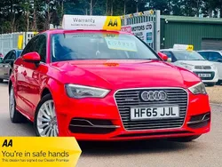 Red Used 2015 Audi A3 Sportback e-tron Advanced Sedan | £8,995