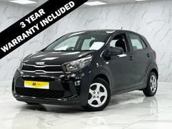 Black Used 2021 Kia Picanto 2 Hatchback | £8,795 (Fair price)