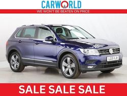 Blue Used 2019 VW Tiguan Match SUV | £14,700 (Fair price)