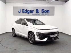 White Used 2023 Hyundai Kona N Line SUV | £23,995 (Expensive)