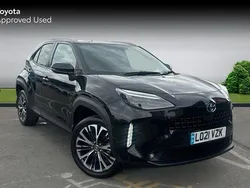 Black Used 2021 Toyota Yaris Hybrid | £20,560 (Expensive)