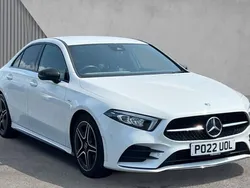 White Used 2022 Mercedes A200 Executive Sedan | £22,693 (Fair price)
