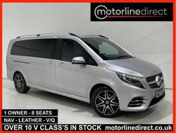 Silver Used 2022 Mercedes V220 AMG line MPV | £49,975 (Super price)
