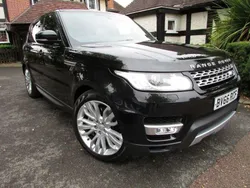 Black Used 2016 Land Rover Range Rover Sport HSE SUV | £15,499 (Fair price)