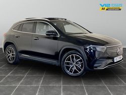 Black Used 2021 Mercedes EQA250 AMG Line Premium SUV | £20,995 (Good price)