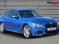 Blue Used 2018 BMW 330e M Sport Sedan | £11,995 (Good price)