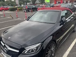 Black Used 2018 Mercedes C220 AMG line Cabriolet | £14,500 (Super price)