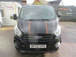 Black Used 2022 Ford Transit Custom Sport Van | £21,990 (Super price)