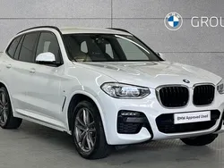 White Used 2021 BMW X3 M Sport SUV | £32,990 (Good price)