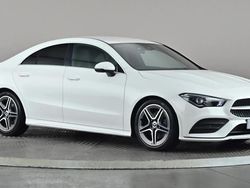 White Used 2019 Mercedes CLA200 AMG line Coupe | £18,298 (Fair price)