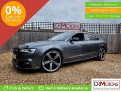 Grey Used 2016 Audi A5 Sportback Black Edition Hatchback | £14,140 (Good price)