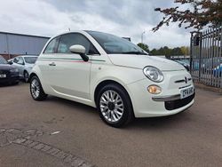 White Used 2014 Fiat 500 Lounge Hatchback | £3,990 (Fair price)