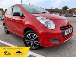 Red Used 2015 Suzuki Alto SZ5 Hatchback | £3,495 (Fair price)