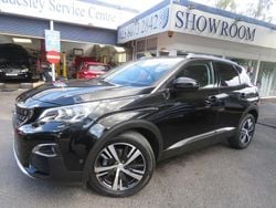 Black Used 2018 Peugeot 3008 Allure Hatchback | £9,389 (Fair price)