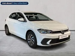 White Used 2024 VW Polo Life Hatchback | £18,199 (Fair price)