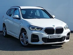White Used 2022 BMW X1 M Sport SUV | £22,498 (Fair price)