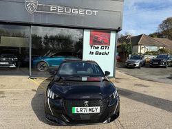 Black Used 2021 Peugeot e-208 GT Hatchback | £14,650 (Fair price)