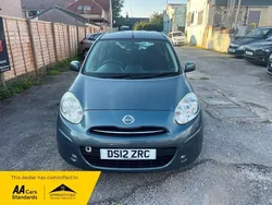 Grey Used 2012 Nissan Micra Acenta Hatchback | £2,995 (Fair price)