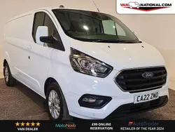 White Used 2022 Ford Transit Custom Limited | £15,790 (Good price)