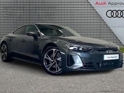 Grey Used 2022 Audi e-tron GT quattro Comfort Sedan | £39,995 (Fair price)