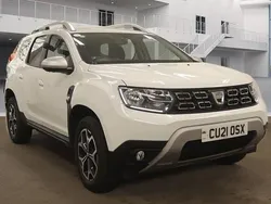 White Used 2021 Dacia Duster Prestige SUV | £12,199 (Fair price)