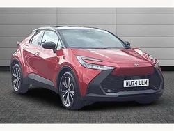 Scarlet flare Used 2024 Toyota C-HR Design SUV | £27,999 (Fair price)