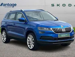Blue Used 2021 Skoda Karoq SE L SUV | £15,690 (Fair price)
