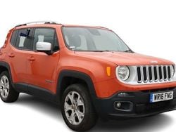 Orange Used 2016 Jeep Renegade Limited SUV | £7,930 (Fair price)