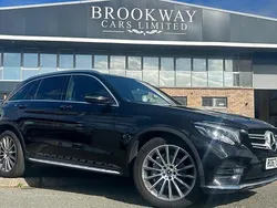 Black Used 2017 Mercedes GLC250 AMG Line Premium Estate | £16,990 (Fair price)