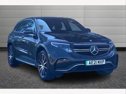 Grey Used 2021 Mercedes EQC400 AMG line SUV | £22,590 (Fair price)