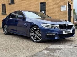 Blue Used 2017 BMW 530e M Sport Sedan | £13,999 (Expensive)