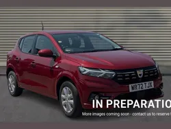 Red Used 2022 Dacia Sandero Comfort Hatchback | £10,905 (Good price)