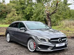 Grey Used 2016 Mercedes CLA45 AMG Shooting Brake AMG Estate | £15,999
