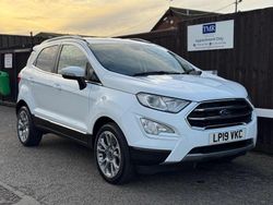 White Used 2019 Ford Ecosport Titanium SUV | £8,995 (Good price)
