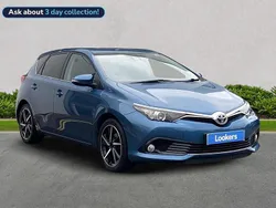 Blue Used 2017 Toyota Auris Design Hatchback | £9,631 (Fair price)