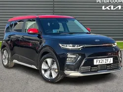 Black Used 2021 Kia Soul EV First Edition SUV | £12,591 (Fair price)
