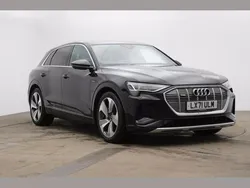 Black Used 2021 Audi e-tron S-Line SUV | £26,499 (A bit pricey)