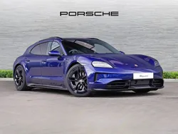 Gentian blue metallic New 2025 Porsche Taycan 4S Sport Turismo Sedan | £109,990