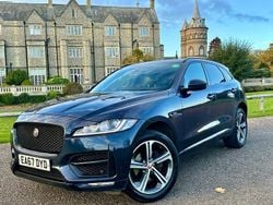 Blue Used 2017 Jaguar F-Pace R-Sport SUV | £15,995 (Fair price)
