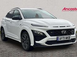 White Used 2021 Hyundai Kona N Line SUV | £15,490 (A bit pricey)