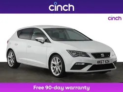 White Used 2018 Seat Leon FR Hatchback | £10,249 (Fair price)