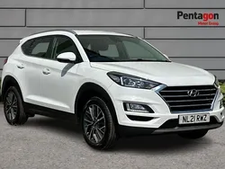 White Used 2021 Hyundai Tucson SE SUV | £14,709 (Super price)