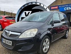Black Used 2008 Vauxhall Zafira Club MPV | £2,295 (Fair price)