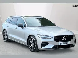 Silver Used 2021 Volvo V60 R-Design Estate | £22,607 (Fair price)