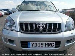 Used 2009 Toyota Land Cruiser SUV | £16,450 (A bit pricey)